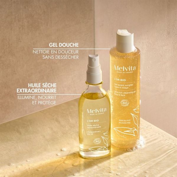 Huile Sèche Extraordinaire L'Or Bio - 50 ml