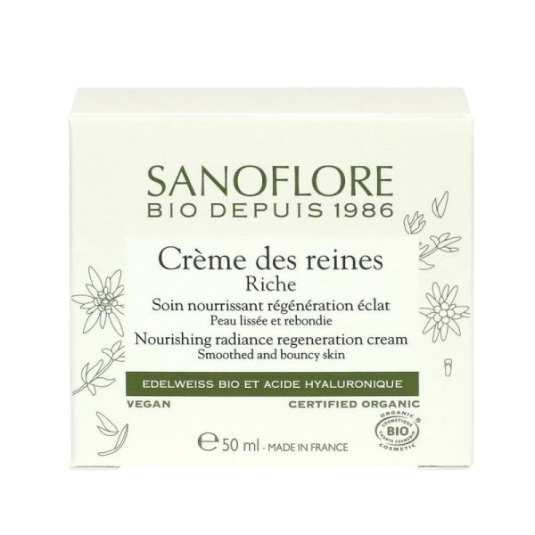 Sanoflore Reines Cr Rich 50Ml Bio