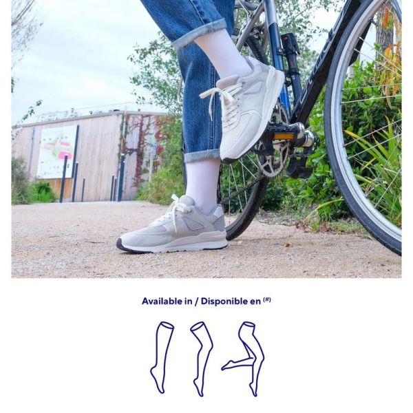 Venoflex Simply Coton Fin Chaussettes de contention Classe 2 - Noir - Taille 4 Normal