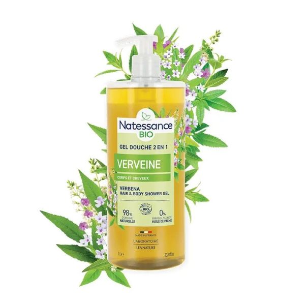 Shampooing-Douche Verveine Citronnee Bio - 1 L
