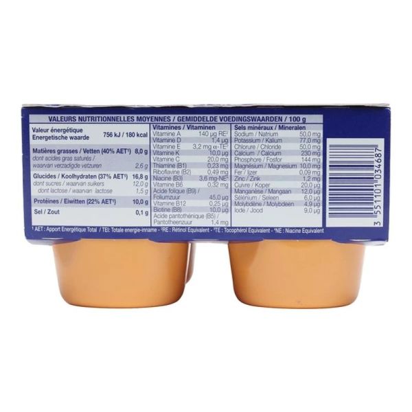 Delical Crème Dessert HP HC La Floridine Vanille - 4 x 200 g