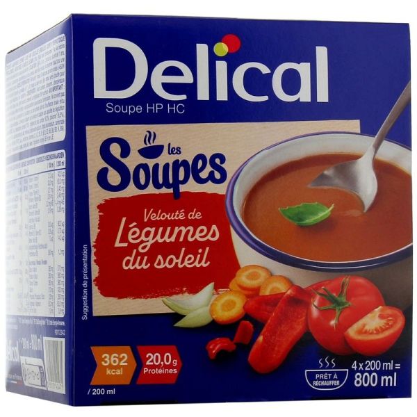 Velouté De Légumes Du Soleil - 4 x 200 ml