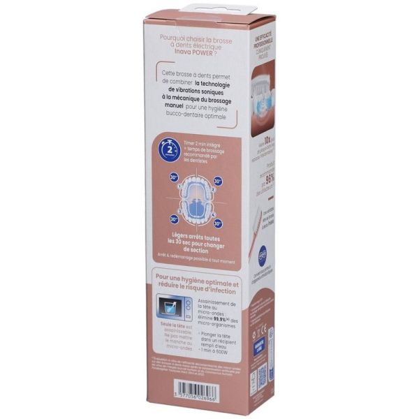 Brosse à Dents Electrique Premium Rose POWER