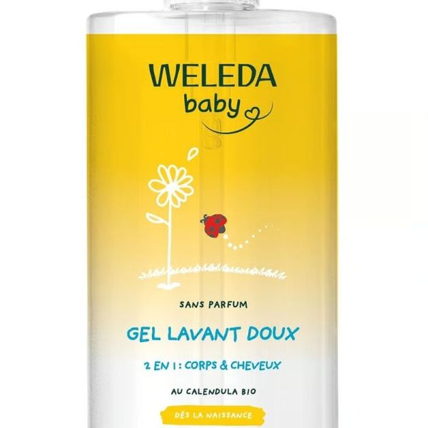Gel lavant doux Calendula sans parfum - 400 ml