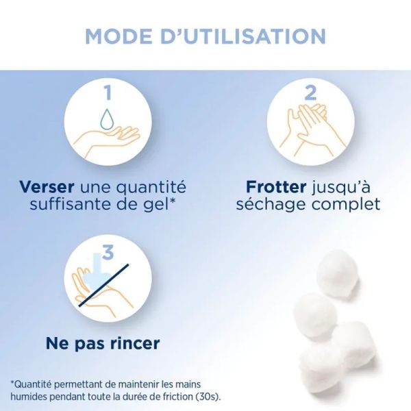 Gel Hydroalcoolique Parfum Fleur de Coton - 100 ml