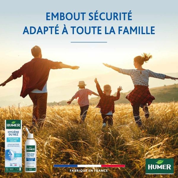 Humer Hygiene du Nez Spray Nasal Solution Saline - 100 mL