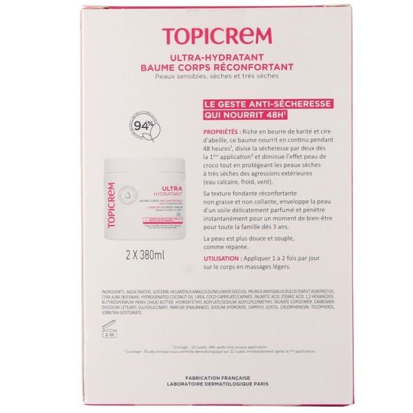 Baume Corps Réconfortant Ultra Hydratant - 380 ml