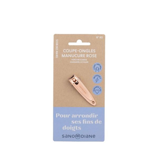Sanodiane Coupe-ongles Manucure Récupérateur - Rose
