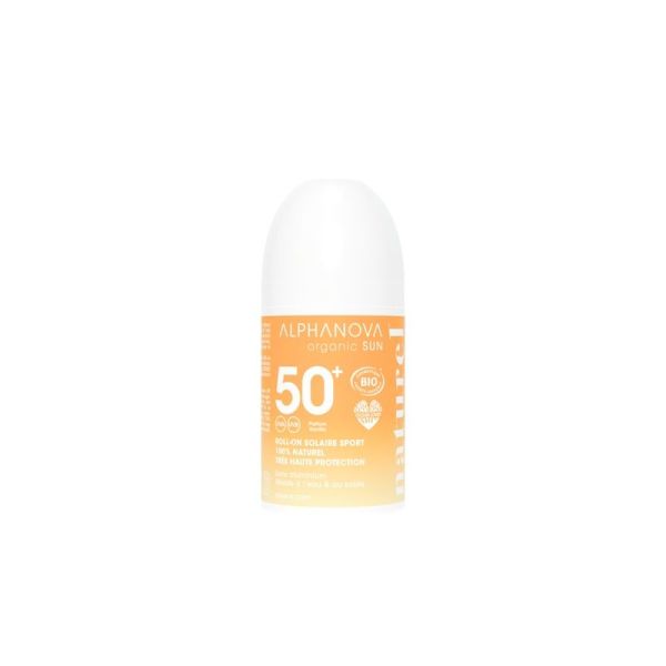 Roll on solaire sport SPF50+ très haute protection - visage & corps - 50 g