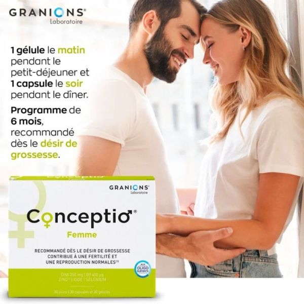 Conceptio Duo spécial Couple - 30 jours