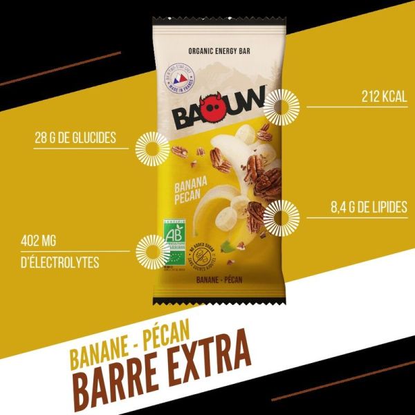 Energy Bars Banana - Pecan - 50 g