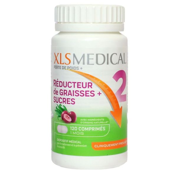 Xls Medical Reducteur Graissesucr 120Cpr