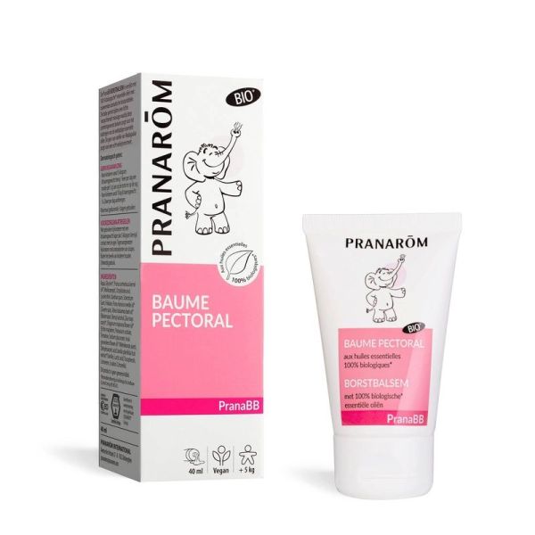 Baume pectoral bebe - Bio - 40 ml