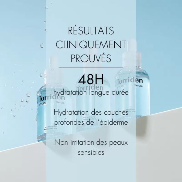Sérum à l'acide hyaluronique DIVE IN - 50 ml
