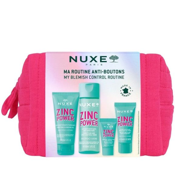 Ma routine de voyage anti-boutons - collection 2025 ZINC POWER