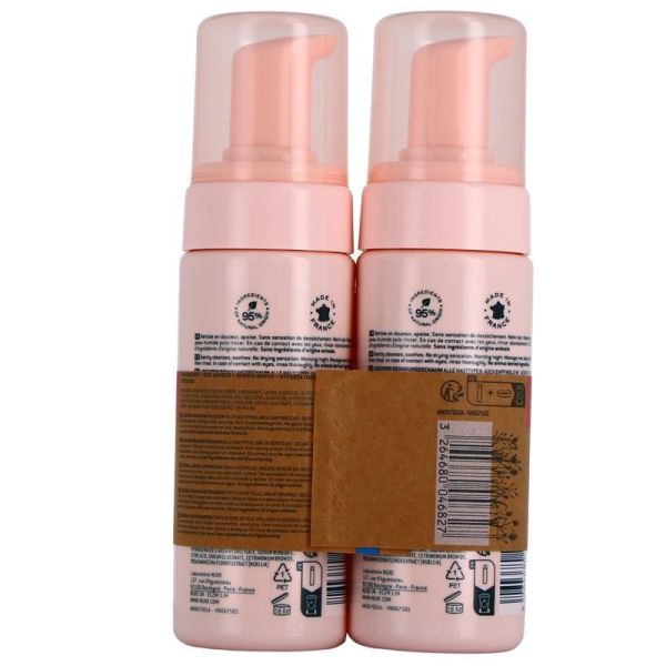 Mousse Aérienne Nettoyante VERY ROSE - Duo - 2 x 150 ml