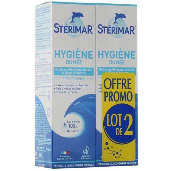 Hygiène du Nez Spray - 2 x 100 ml