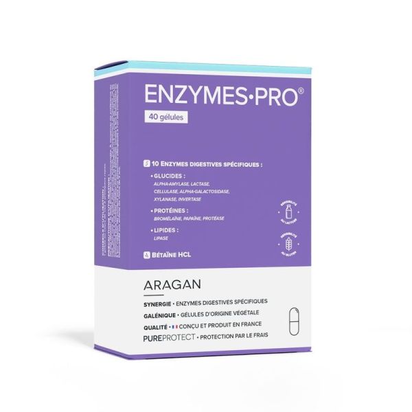 ENZYMES PRO - 40 gélules