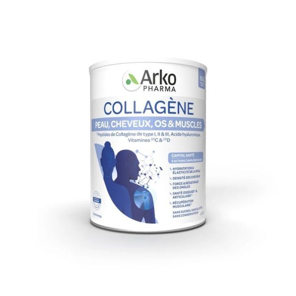 Collagène Peau, Cheveux, Os et Muscles - 260 g