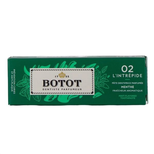 Pâte Dentifrice Parfumée Menthe - L'intrépide - 75 ml