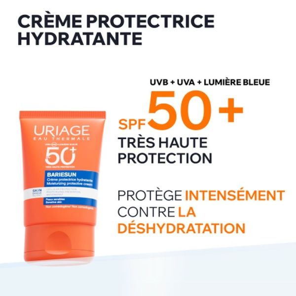 Crème Protectrice Hydratante SPF50+ Bariésun - 50 ml
