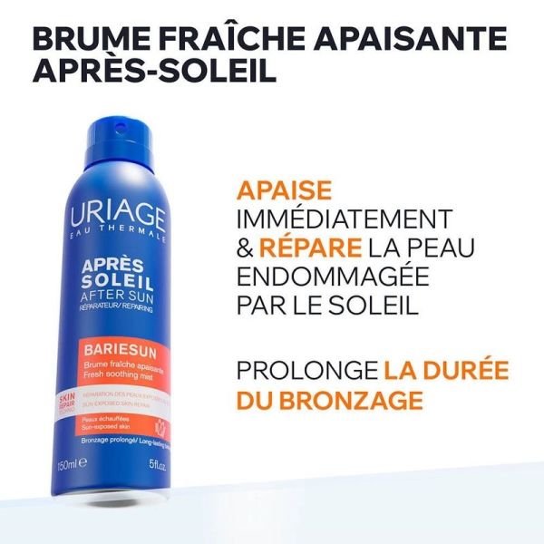 Brume Fraîche Apaisante Après Soleil Bariésun - 150 ml