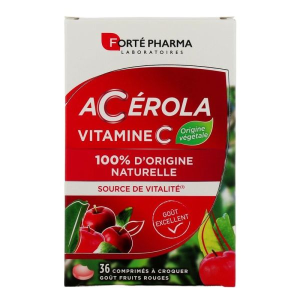 Acérola Comprimés à Croquer - 36 comprimés