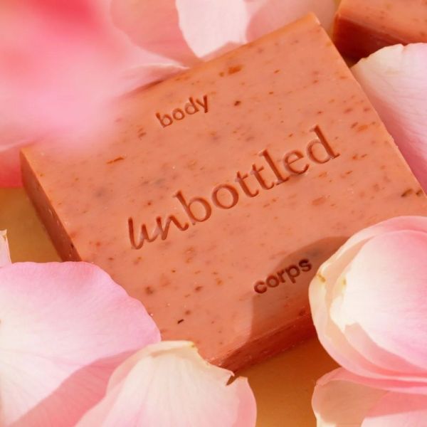 Gel Douche Sans Bouteille - Rose & Karité - 110 g