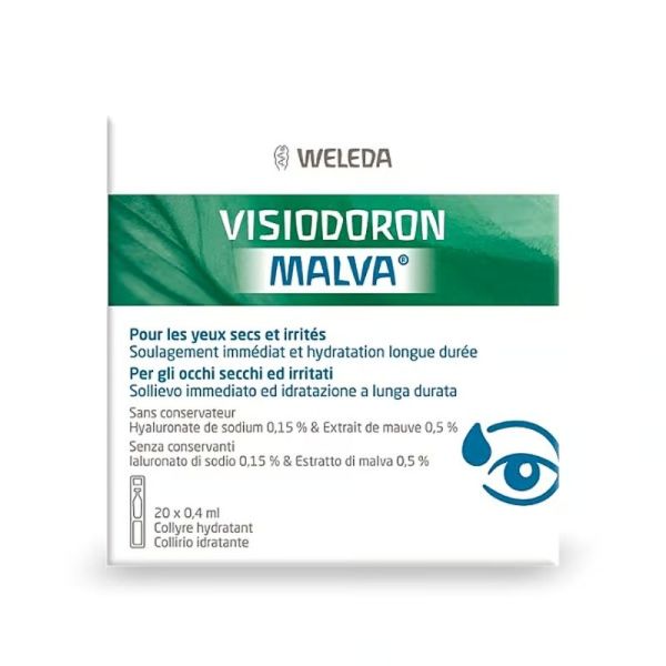 Visiodoron Malva - 20 unidoses de 0,4 ml