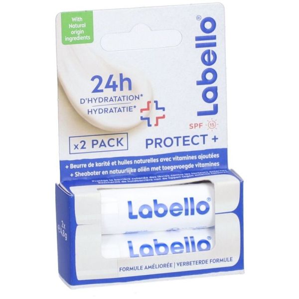 Sticks lèvres hydratants protect Duo - 10 g