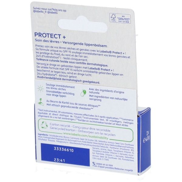 Sticks lèvres hydratants protect Duo - 10 g