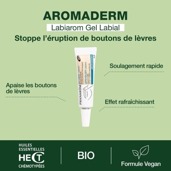 Gel labial pour boutons - Bio - 5 ml
