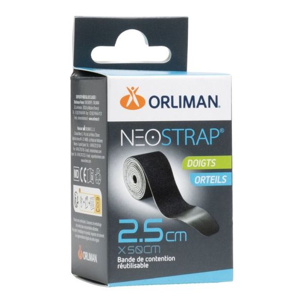 Orliman Bande de contention Neostrap - 2,5 cm x 50 cm