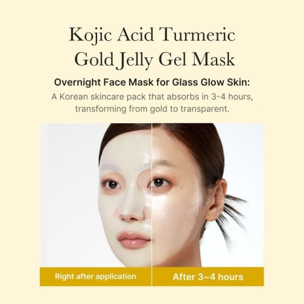 Kojic Acid Turmeric Gold Jelly Gel Mask - 28 g
