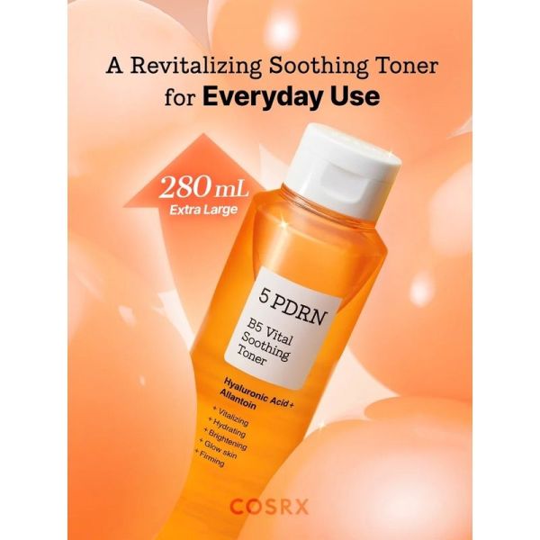 5 PDRN B5 Vital Soothing Toner - 280 ml