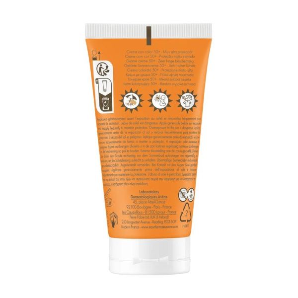 Crème teintée SPF 50+ - 50 ml
