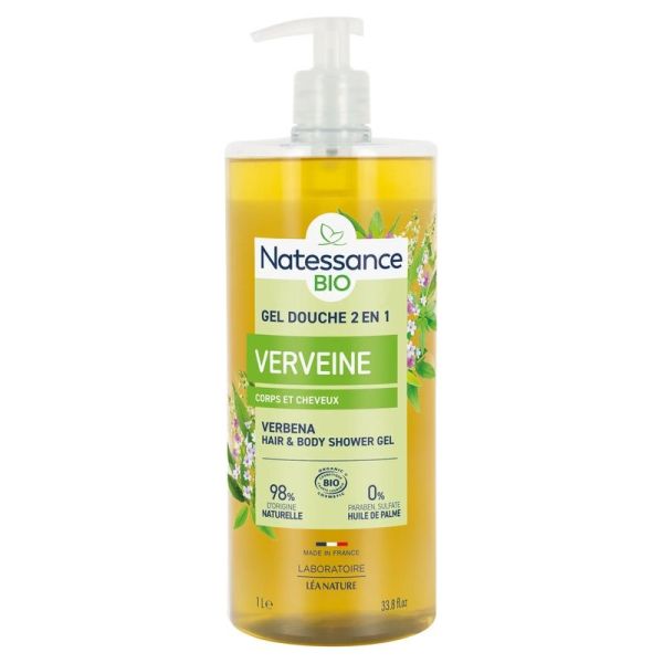 Shampooing-Douche Verveine Citronnee Bio - 1 L
