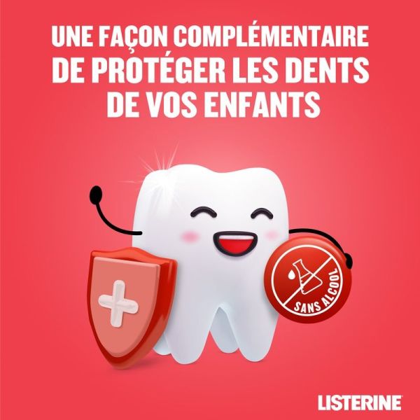 Bain de Bouche Kids goût fruits rouges - 500 ml