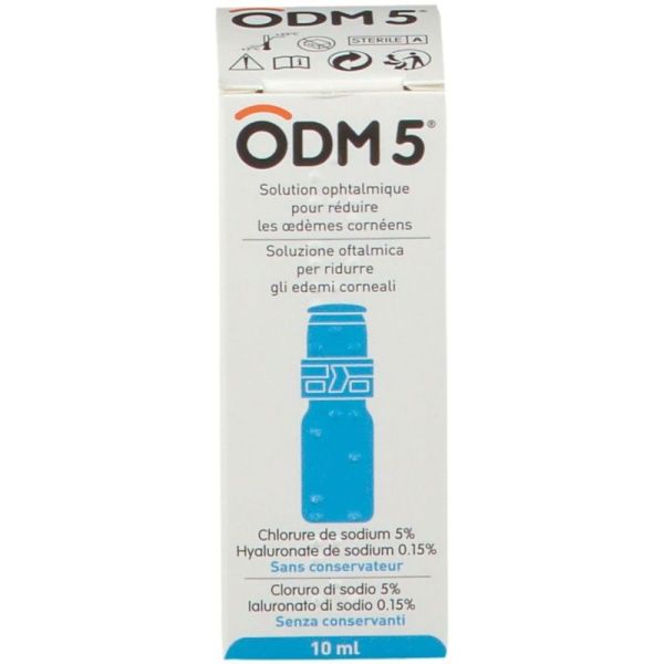 ODM 5 Solution Ophtalmique Pour Oedemes Corneens - 10 ml
