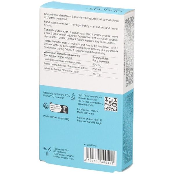 Oligobs Lactation Boost - 14 gélules