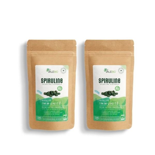 Spiruline Bio Super Food - 240 comprimés
