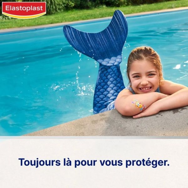 WATERPROOF - Pansements Imperméables Enfants - Motif Arielle - 20 unités
