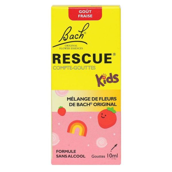 Rescue Kids Compte-Gouttes Fraise 10Ml