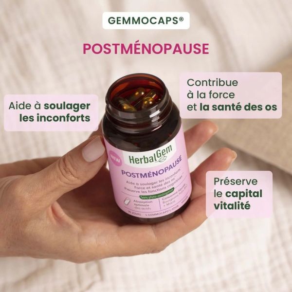 GEMMOCAPS Postménopause - 30 gélules