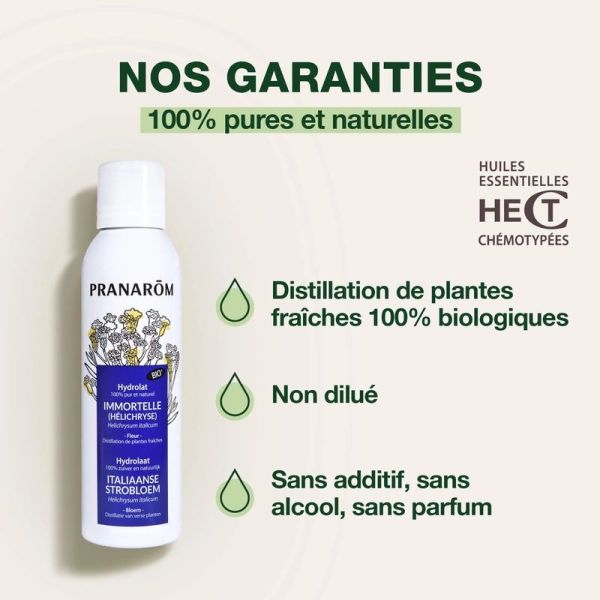 Hydrolat d'Immortelle (Helichryse) - Bio - 150 ml