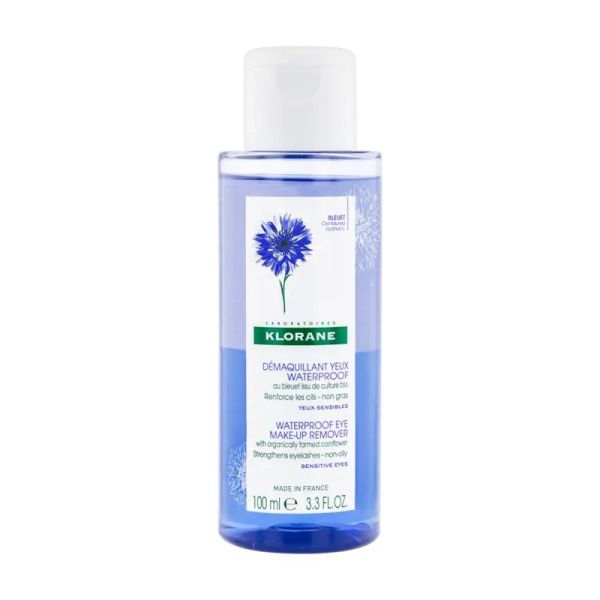Démaquillant yeux waterproof au Bleuet BIO - 100 ml