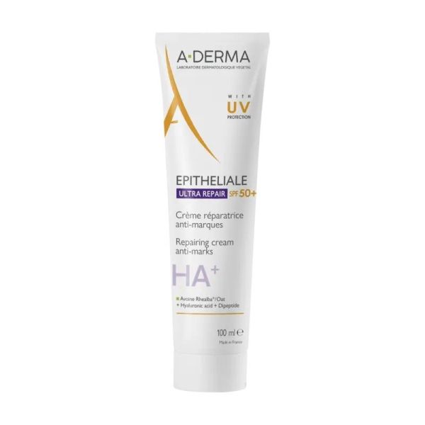 A-Derma Épithéliale A.H Ultra Crème réparatrice SPF50 - 100 ml