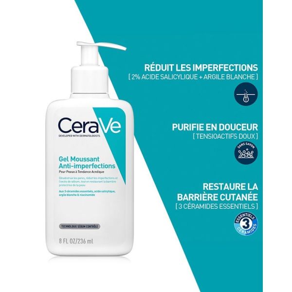 Gel Moussant Anti-Imperfections - 473 ml