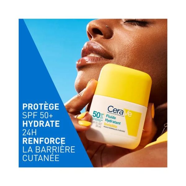 Fluide Hydratant Invisible SPF50 Haute Protection