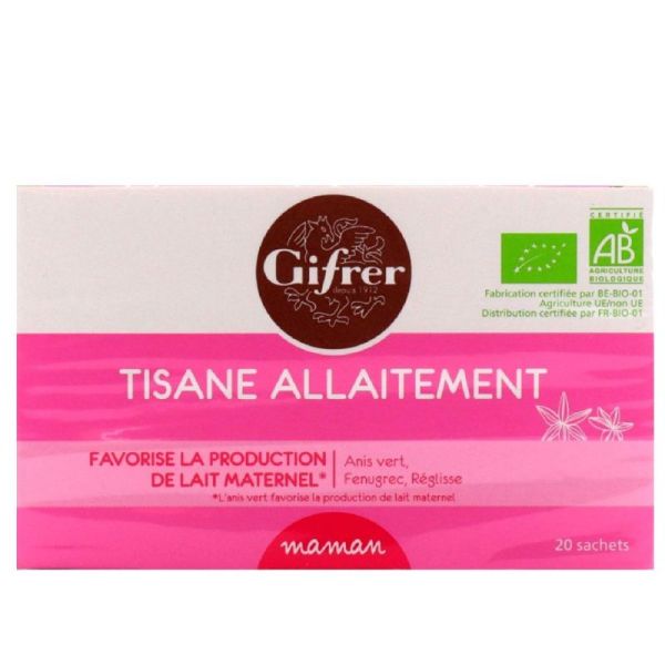 Maman tisane allaitement bio 20 sachets